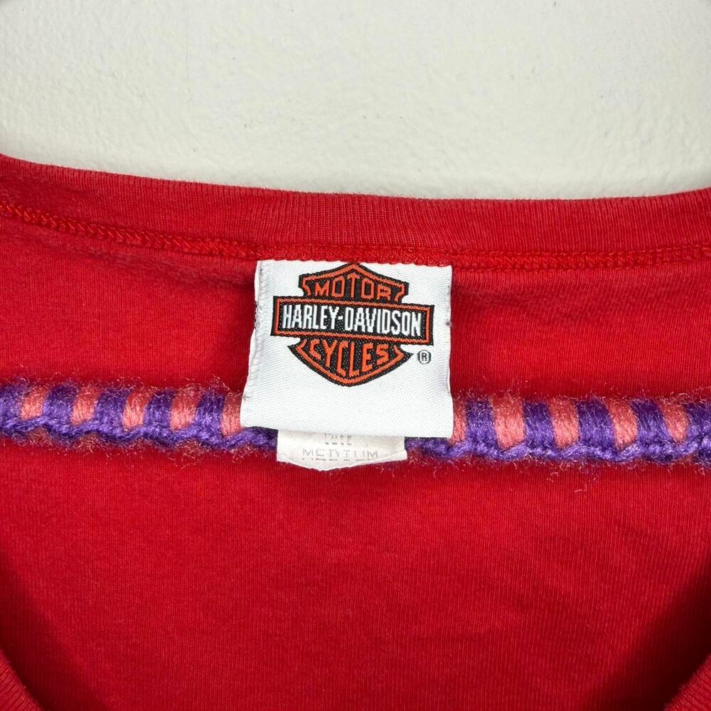 Harley Davidson Y2K Rhinestone Tank - Picture 3 of 7